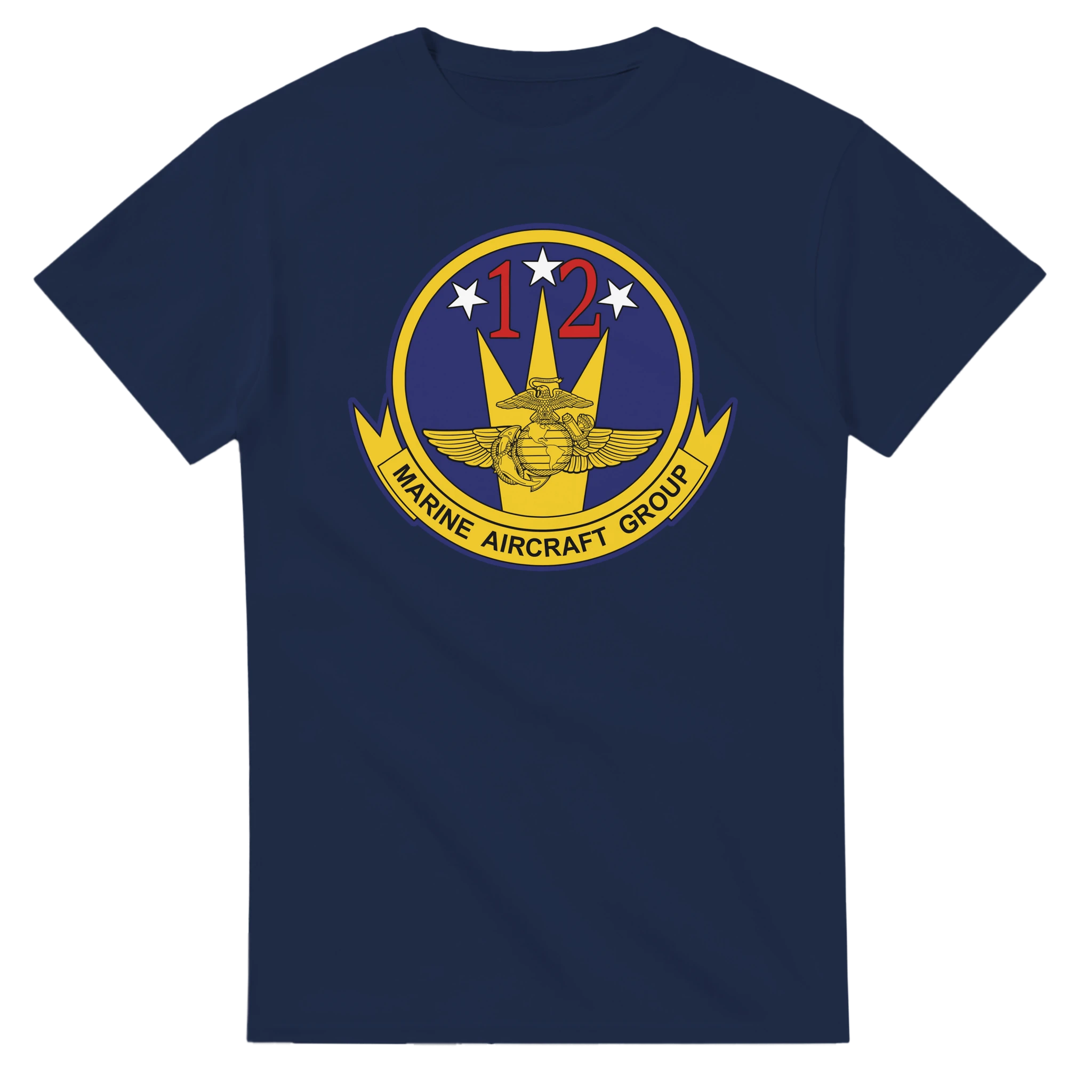 Marine Aircraft Group 12 (MAG-12) T-Shirt – “Ready to Strike” USMC Aviation Tee for 1st MAW Marines - US Marines, T-Shirts