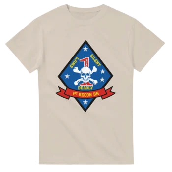 1st Recon Battalion T-Shirt – Elite USMC Force Recon Tribute Tee for Veterans & Tactical Enthusiasts - US Marines, T-Shirts