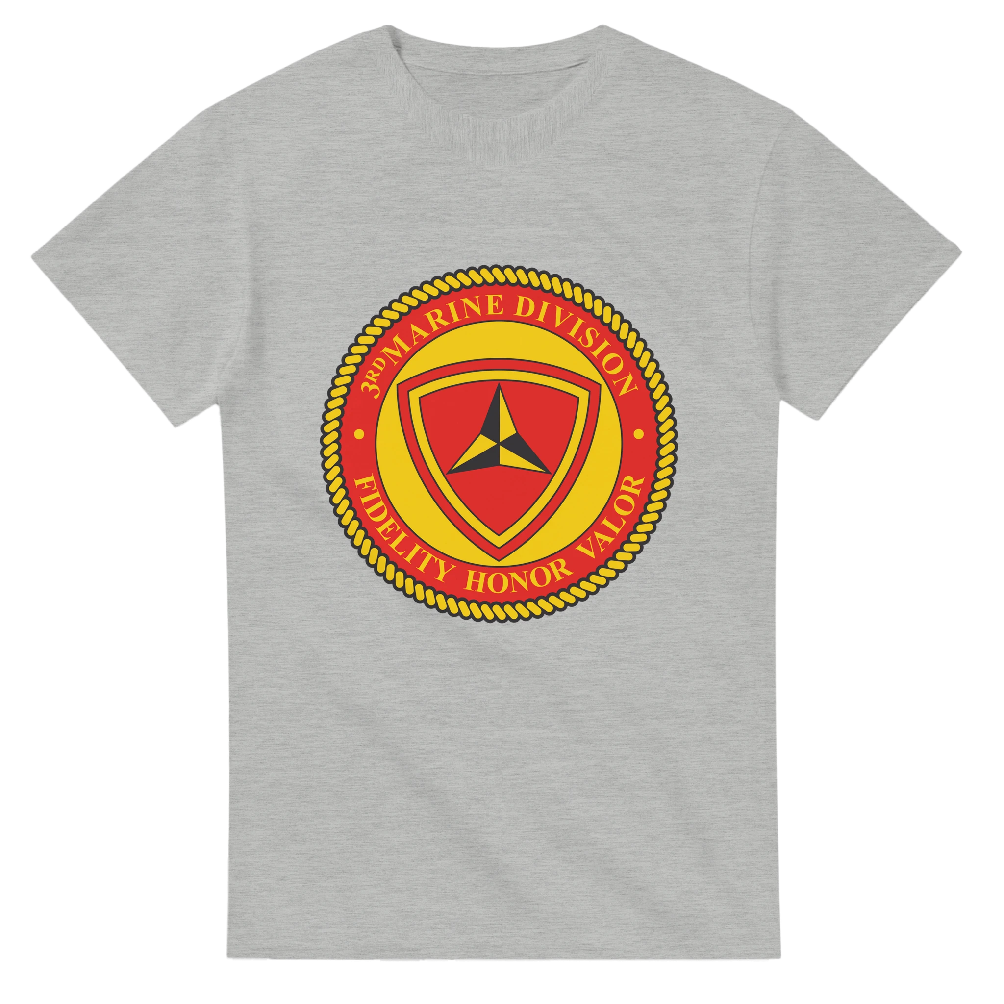 3rd Marine Division “Fighting Third” T-Shirt – USMC Pacific Legacy Tee for 3rd MarDiv Veterans - US Marines, T-Shirts