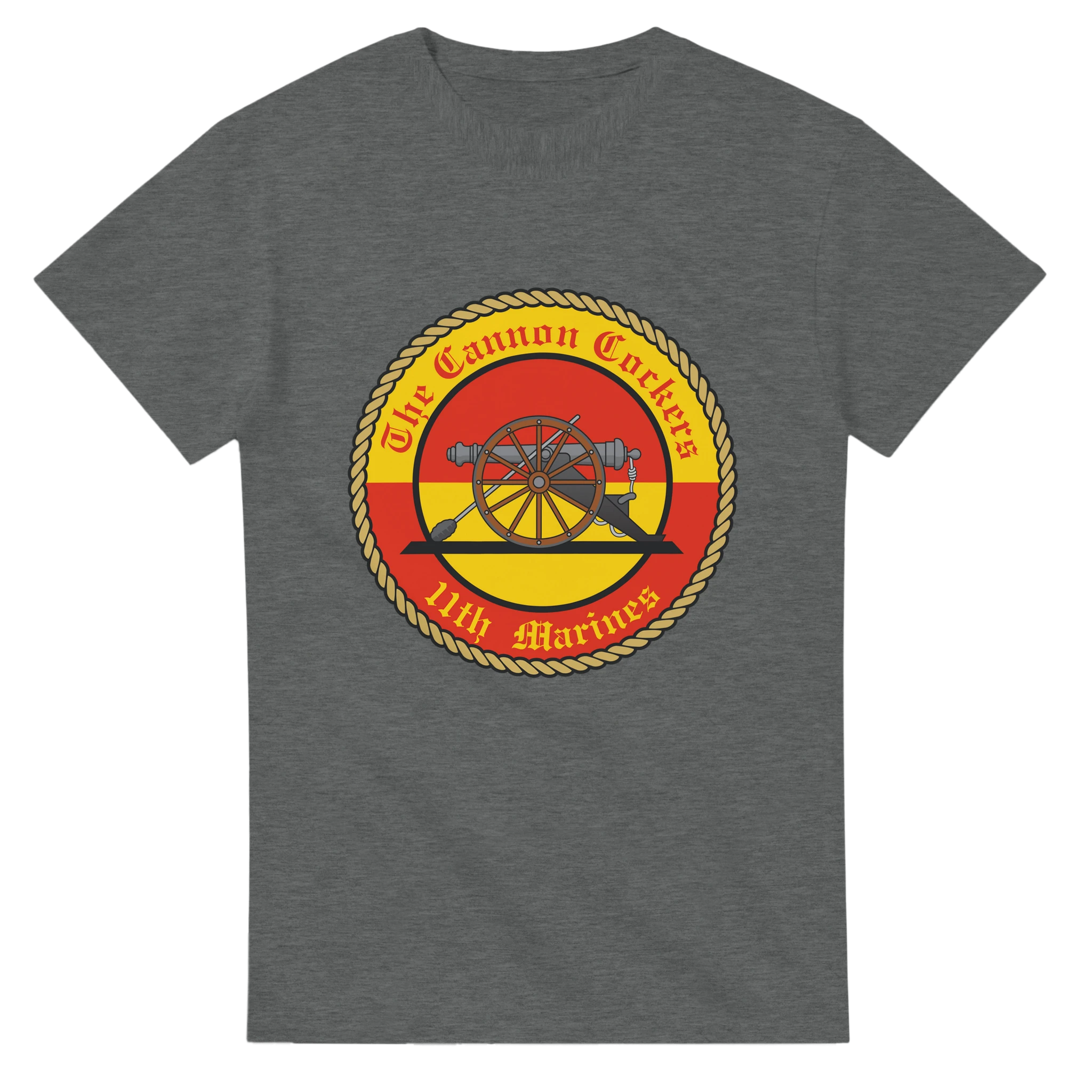 11th Marine Regiment “The Eleventh” T-Shirt – USMC Artillery Fire Support Tee for 11th Marines Veterans - US Marines, T-Shirts