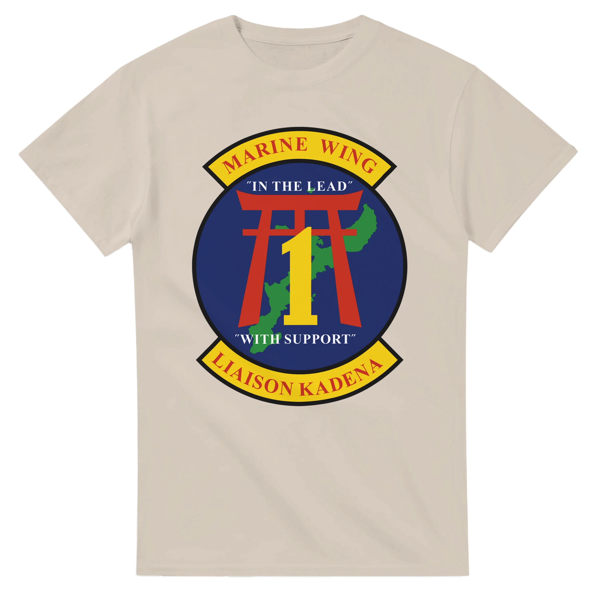 Marine Wing Liaison – Kadena Air Base T-Shirt | III MEF Joint Operations Tribute Tee - US Marines, T-Shirts
