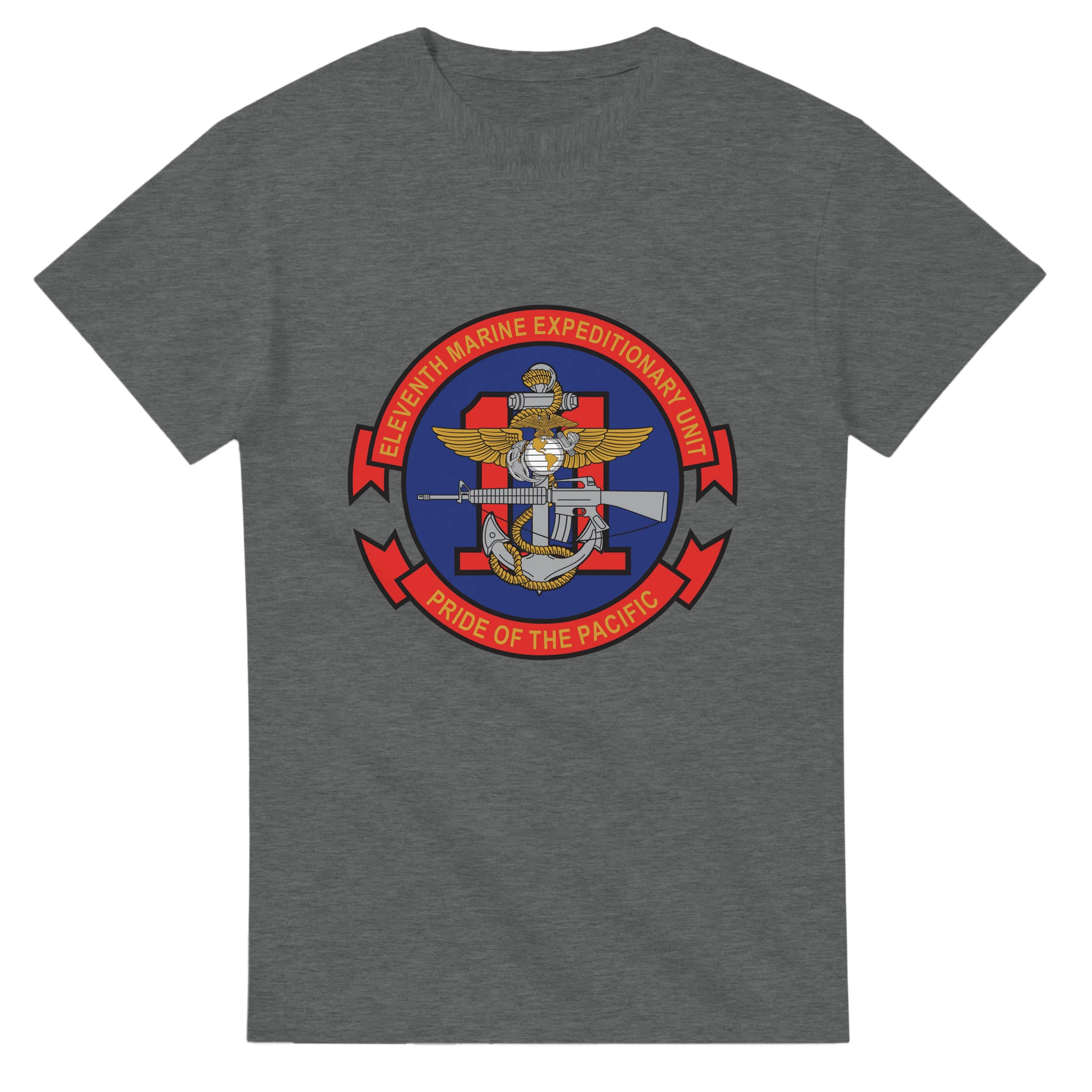 11th Marine Amphibious Unit (11th MAU) 1979–1988 Tribute T-Shirt – Cold War Era USMC West Coast Contingency Force Tee - US Marines, T-Shirts
