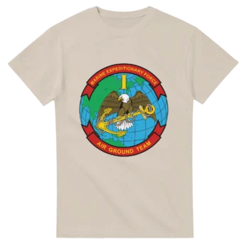 I Marine Expeditionary Force “First to Fight” T-Shirt – West Coast USMC Global Power Projection Tee - US Marines, T-Shirts