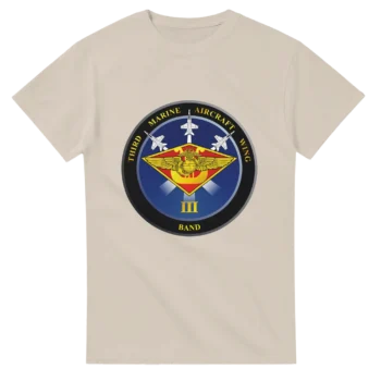 3rd Marine Aircraft Wing Band T-Shirt – USMC Musician Tribute Tee for MCAS Miramar Musicians - US Marines, T-Shirts