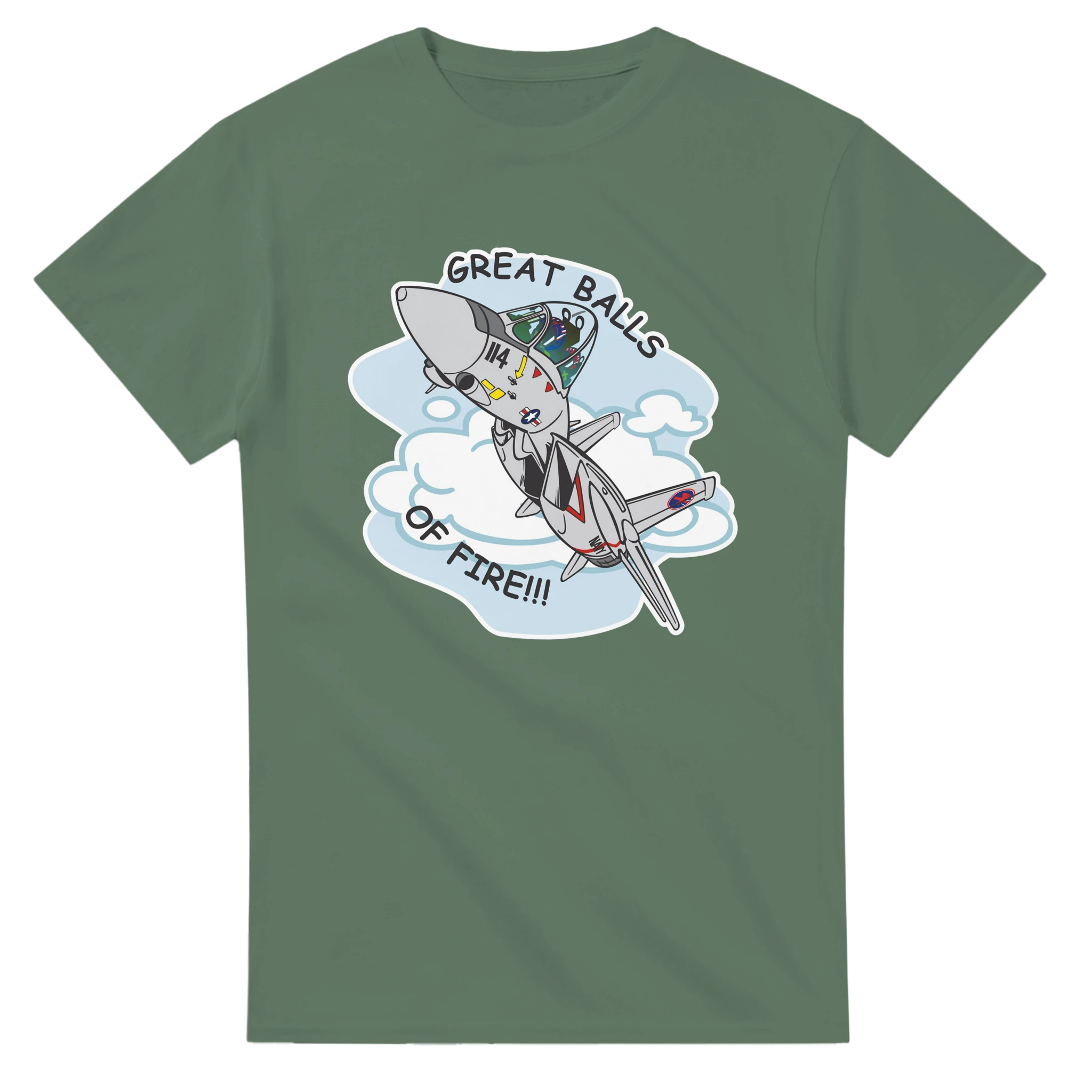 Jet Pilot Legends Great balls of fire - T-Shirts, Video & Games