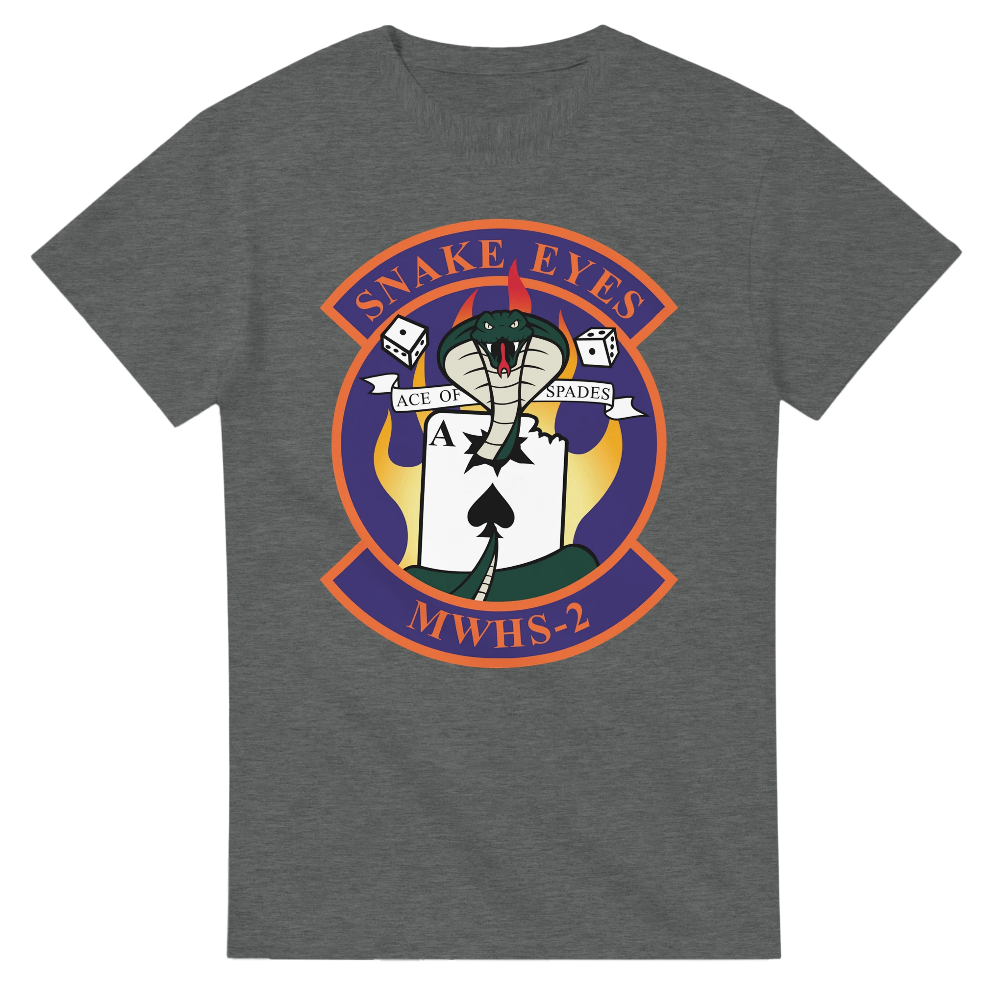 Marine Wing Headquarters Squadron 2 (MWHS-2) T-Shirt – 2nd MAW Support Squadron Tribute Tee - US Marines, T-Shirts