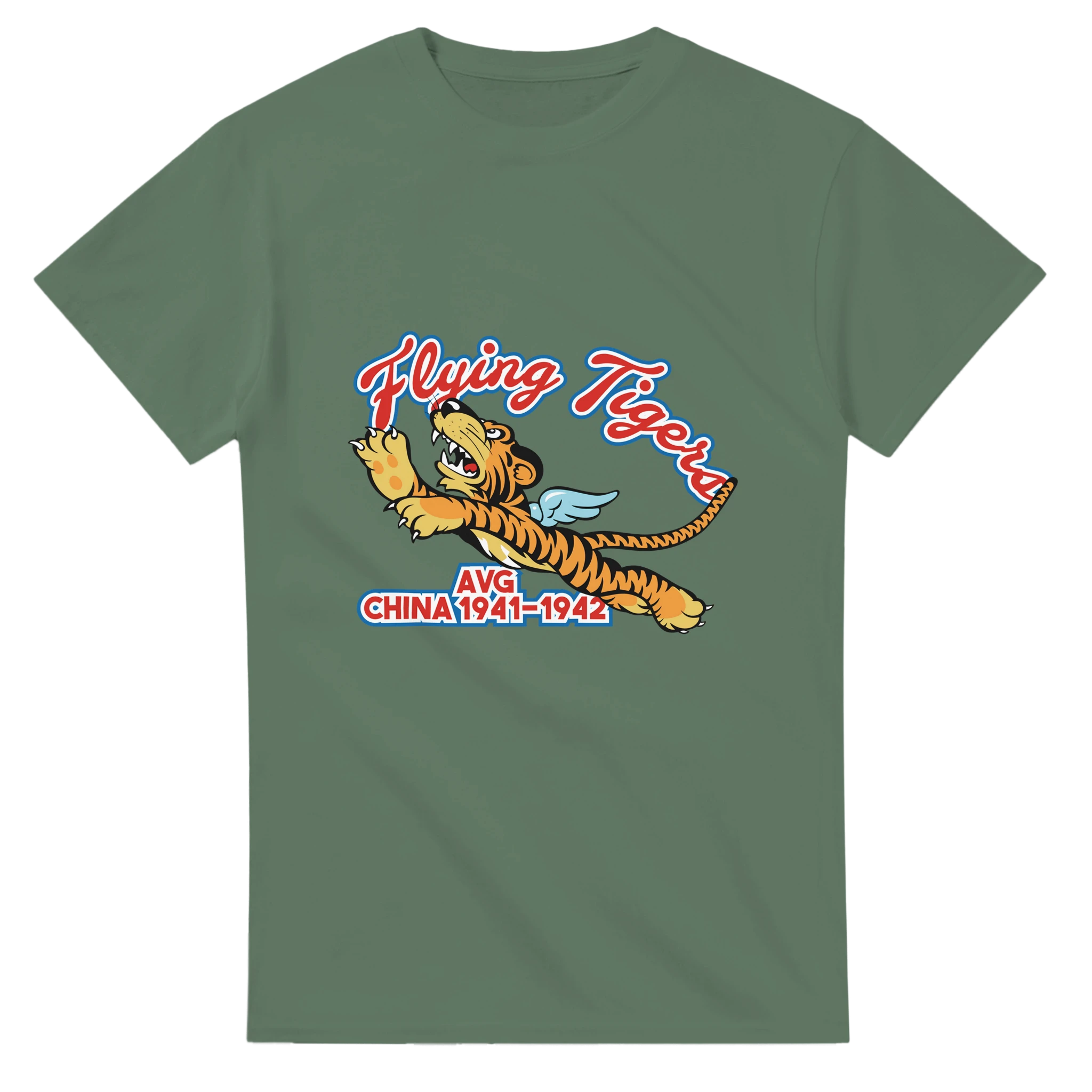 Tiger6 – AVG China | Flying Tigers Inspired - Patriotic, T-Shirts
