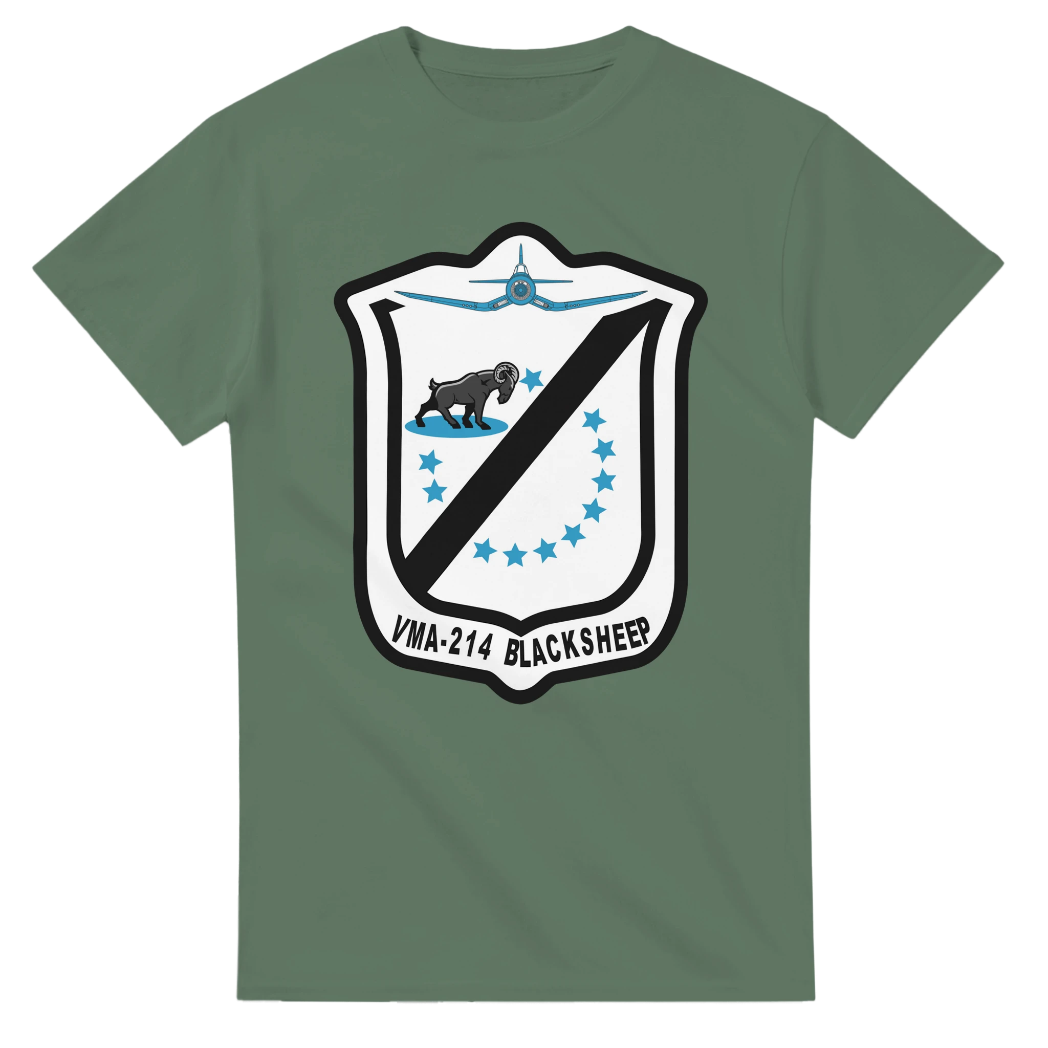 VMA-214 – Black Sheep 1 | Original Outlaws of the Sky - US Marines, T-Shirts