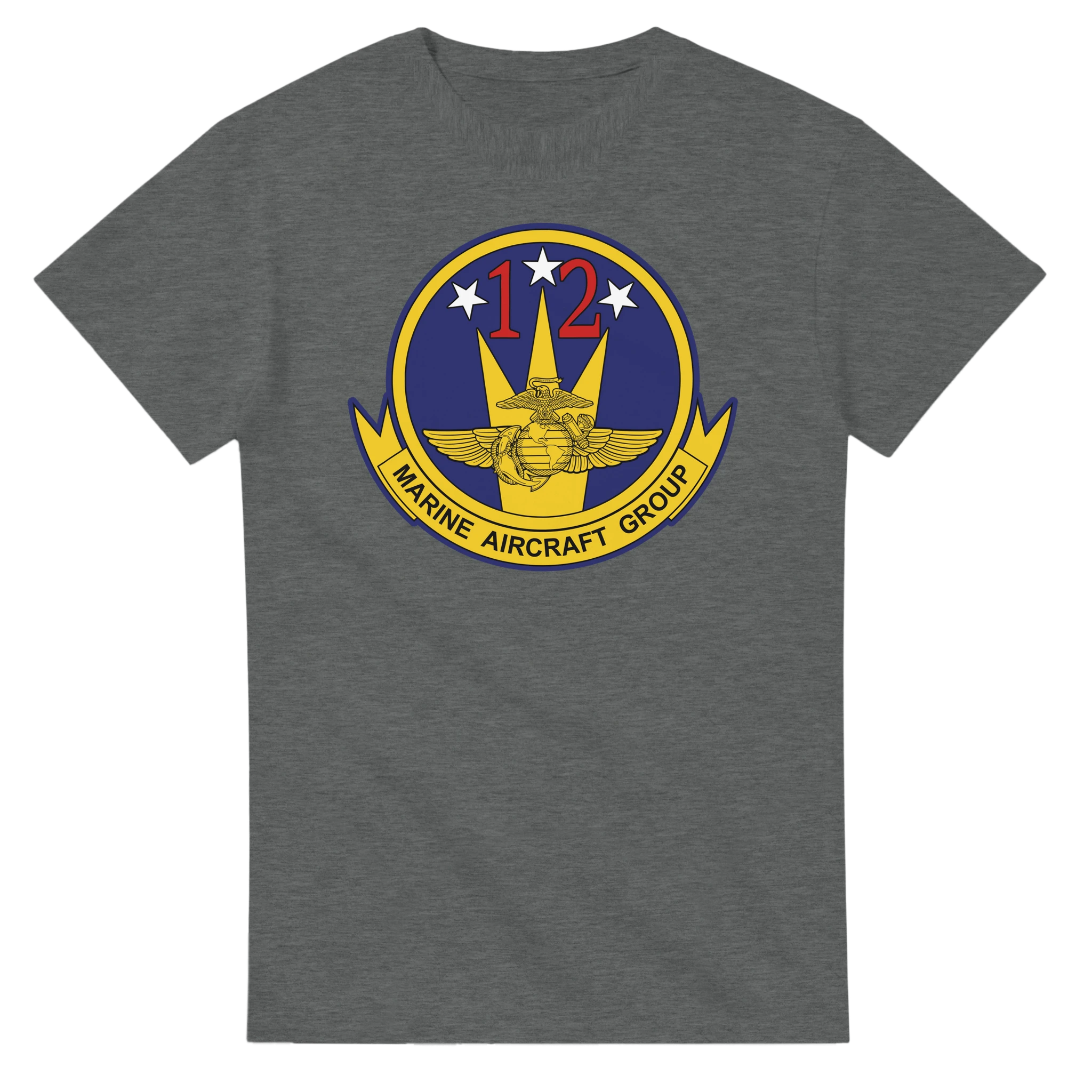 Marine Aircraft Group 12 (MAG-12) T-Shirt – “Ready to Strike” USMC Aviation Tee for 1st MAW Marines - US Marines, T-Shirts