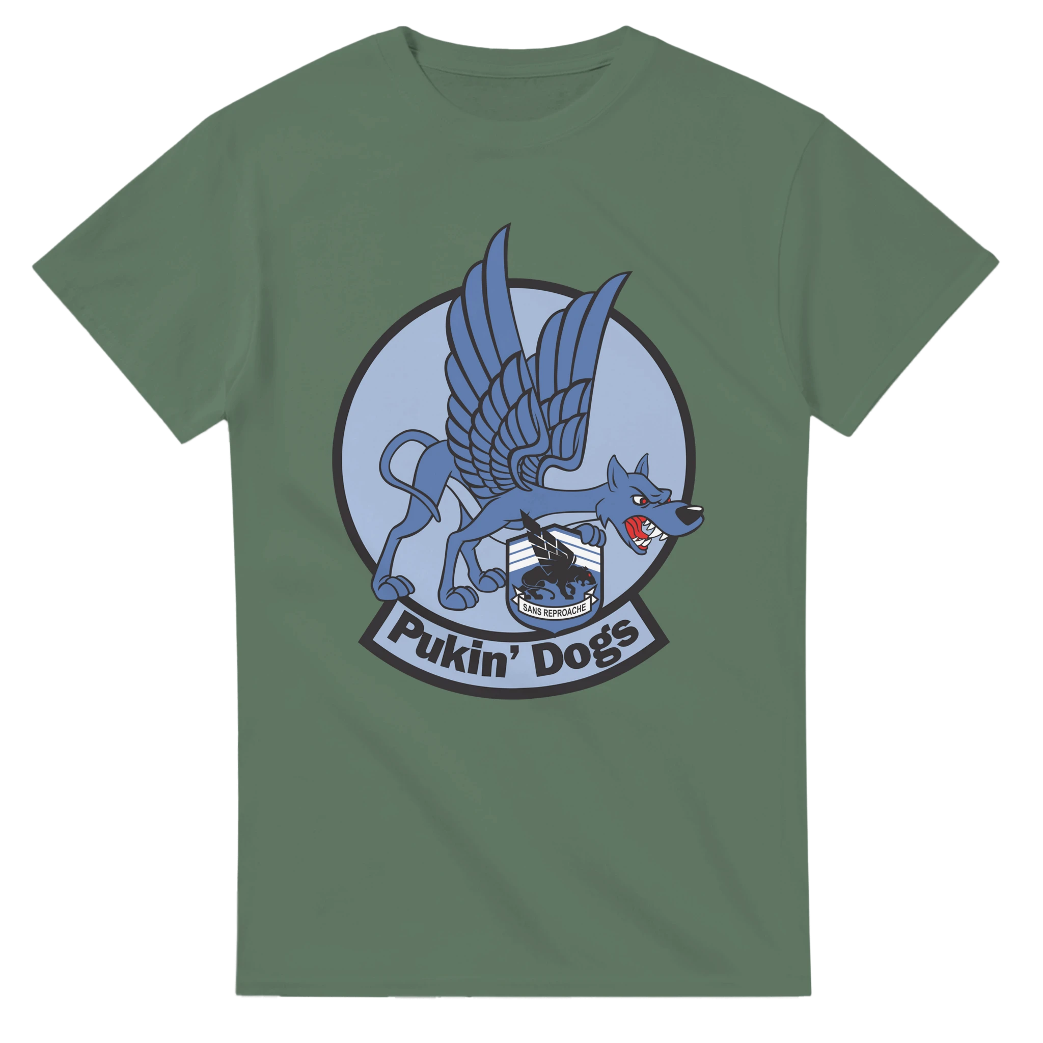 Pukin’ Dogs – VF-142 Navy Squadron Tribute - US Navy, T-Shirts