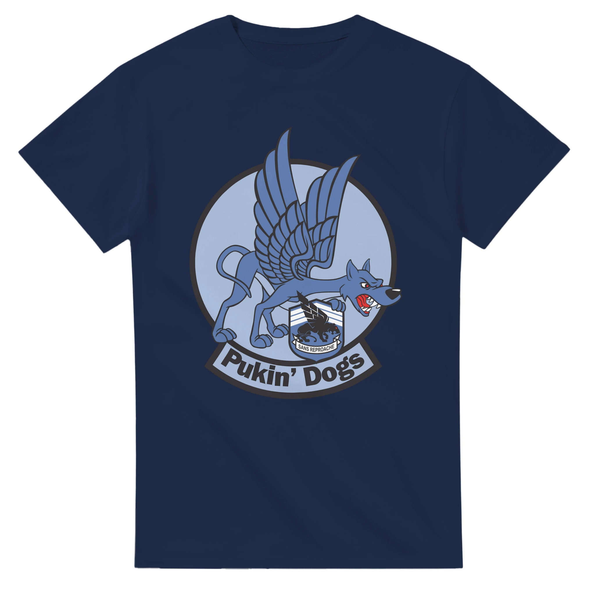 Pukin’ Dogs – VF-142 Navy Squadron Tribute - US Navy, T-Shirts