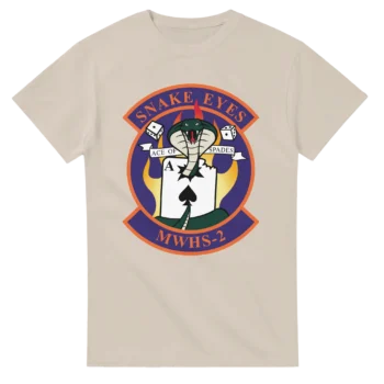 Marine Wing Headquarters Squadron 2 (MWHS-2) T-Shirt – 2nd MAW Support Squadron Tribute Tee - US Marines, T-Shirts