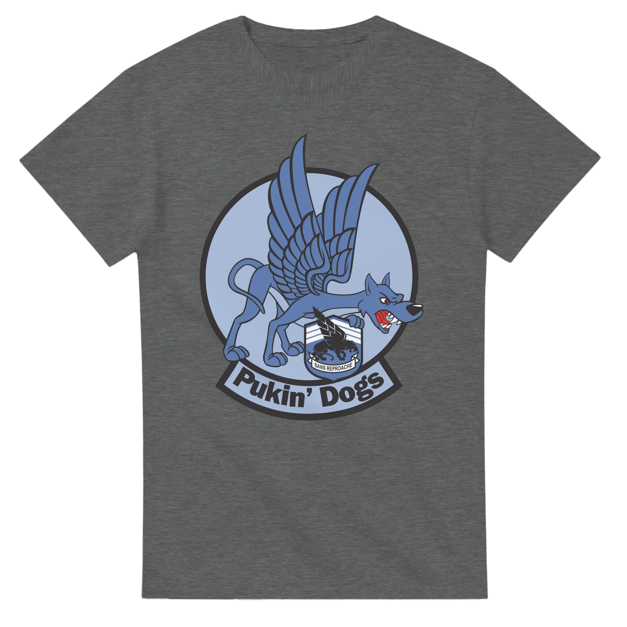 Pukin’ Dogs – VF-142 Navy Squadron Tribute - US Navy, T-Shirts