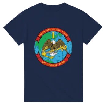 I Marine Expeditionary Force “First to Fight” T-Shirt – West Coast USMC Global Power Projection Tee - US Marines, T-Shirts