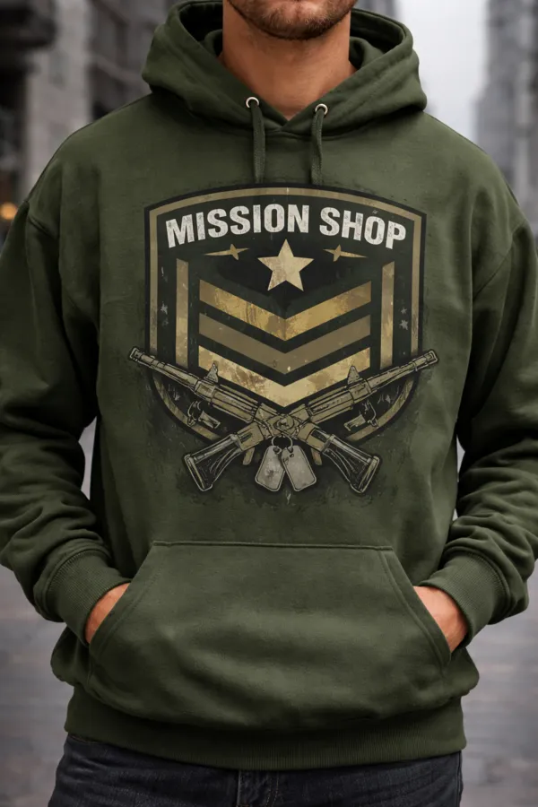 patriotic hoodie for Army, Navy, Air Force and Marines fans