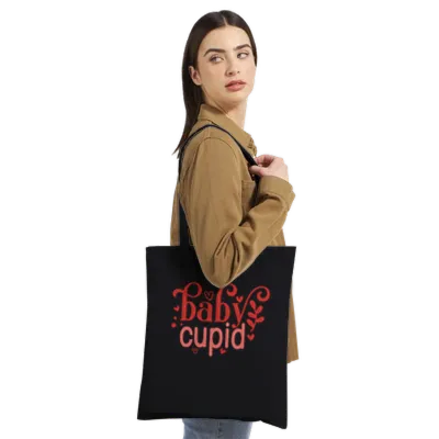 Mission Shop tote bag with military patriotic print
