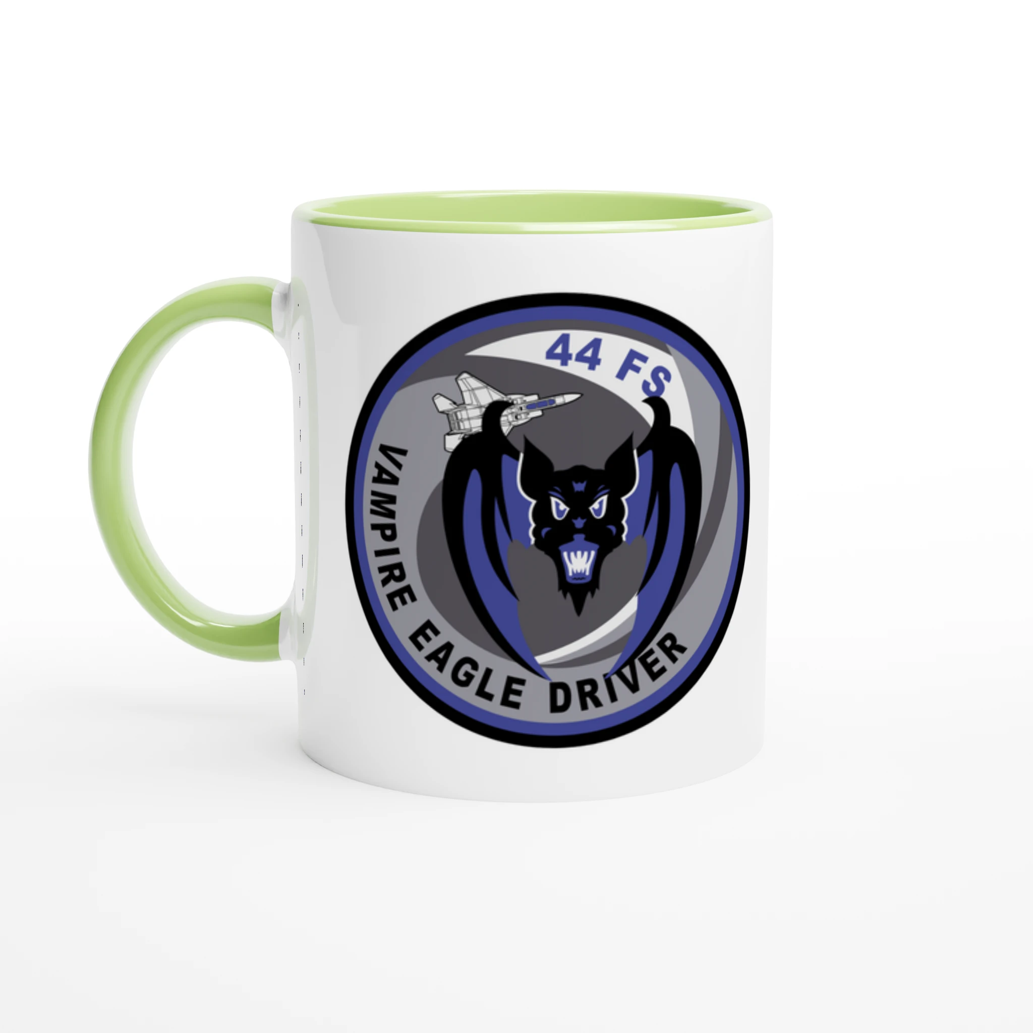 44th FS 2 Coffee Mug - 11oz Ceramic Cup - US Air Force, Mugs