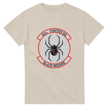 421st FS 2 Military T-Shirt | Tactical Tee - US Air Force, T-Shirts