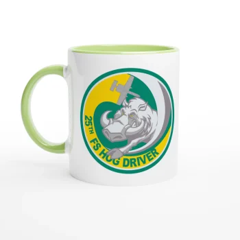 25th FSHog Driver Mug - 11oz Ceramic Coffee Cup - US Air Force, Mugs