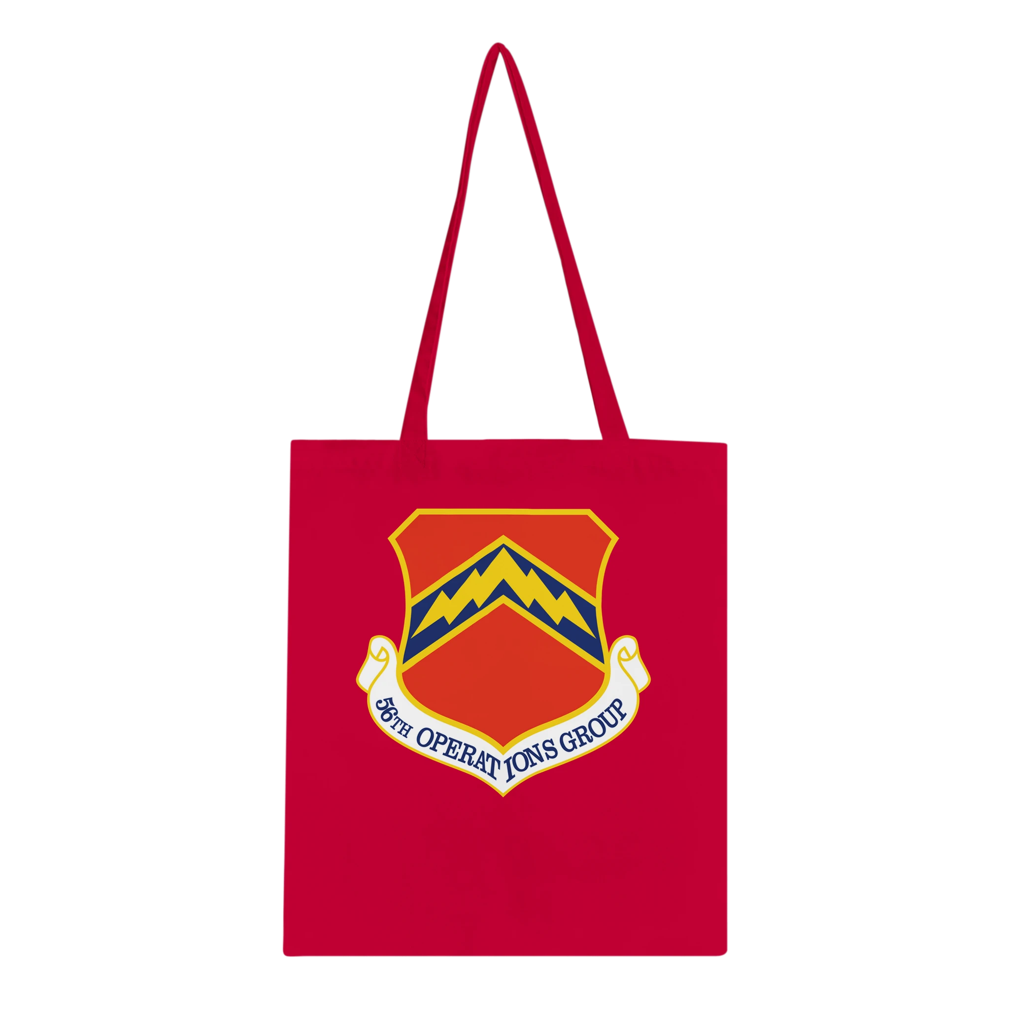 56th Oper Gr Canvas Tote Bag | Sturdy & Spacious - US Air Force, Tote bag