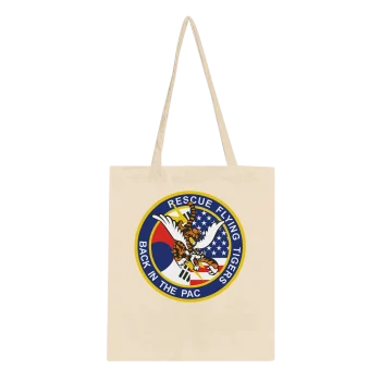 74th Fig Sq3 Canvas Tote Bag | Eco-Friendly - US Air Force, Tote bag