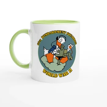 60th Bomb Squadron WW2 Ceramic Coffee Mug - US Air Force, Mugs