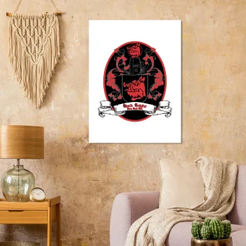 Black Knight Art Poster | Dark Medieval Wall Art Print - Canvas & Posters, Video & Games