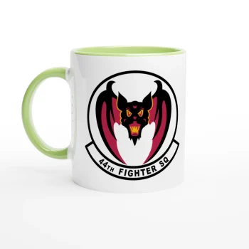 44th FS Mug - 11oz Ceramic Coffee Cup - US Air Force, Mugs