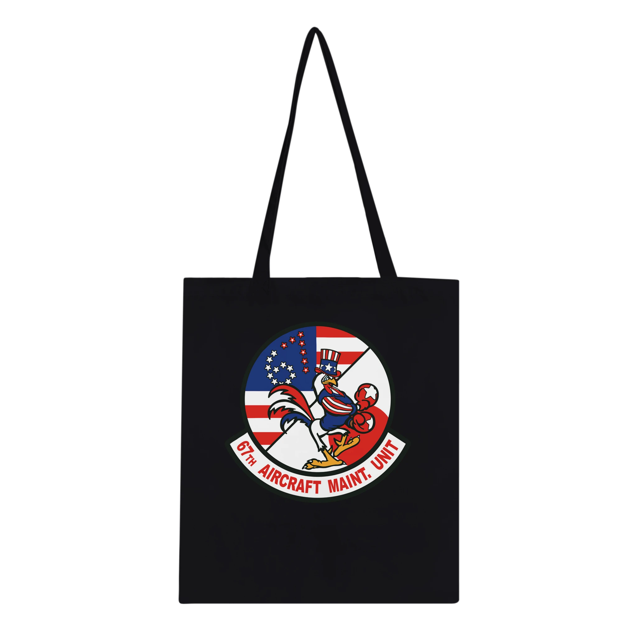 67th Fig Sq5 Canvas Tote Bag | Eco-Friendly - US Air Force, Tote bag
