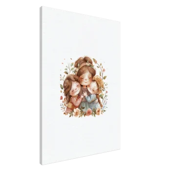 We love Mom3 Canvas Print - Gallery Framed Wall Art - Mama's day, Canvas & Posters