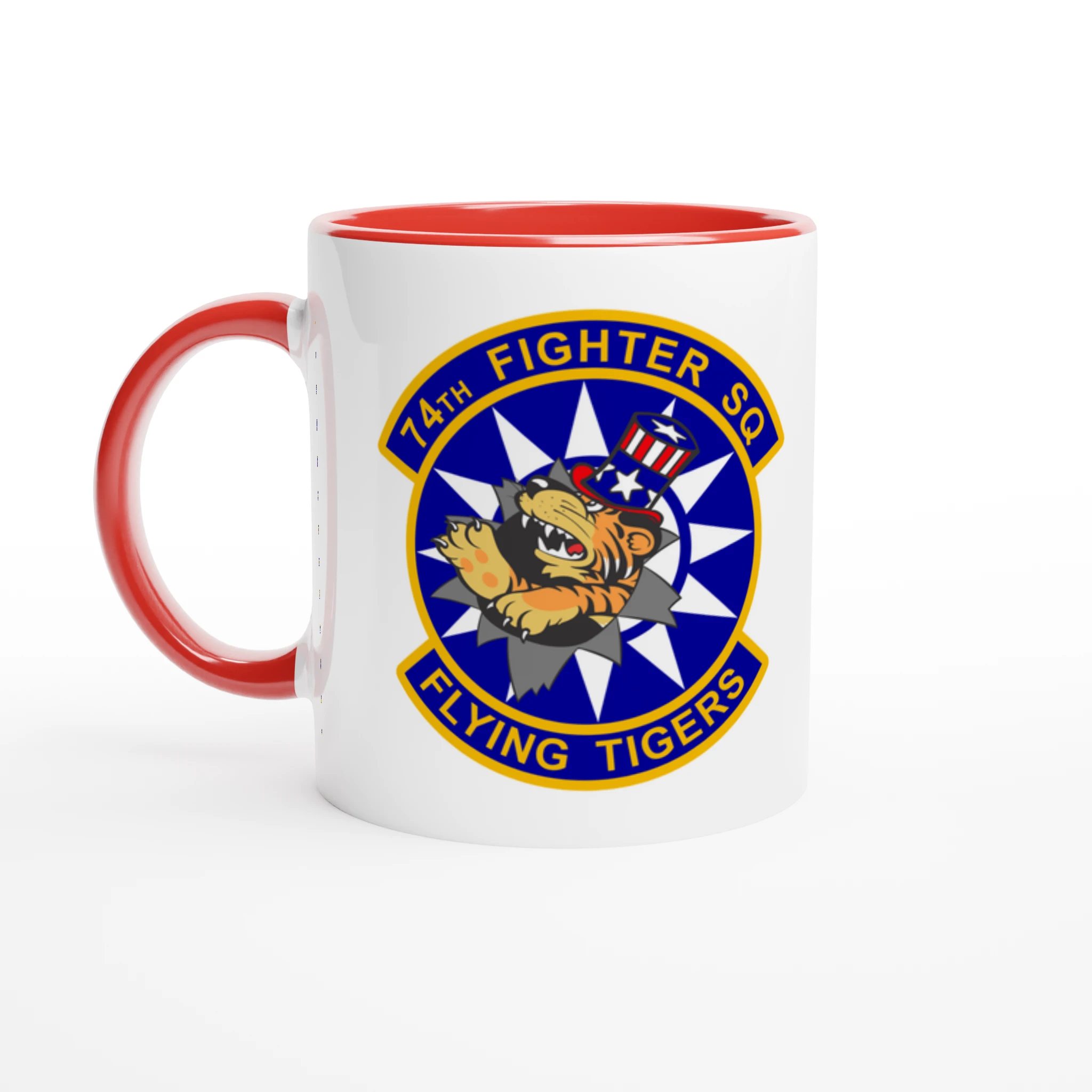 74th Fig Sq6 Coffee Mug | 11oz Ceramic - US Air Force, Mugs