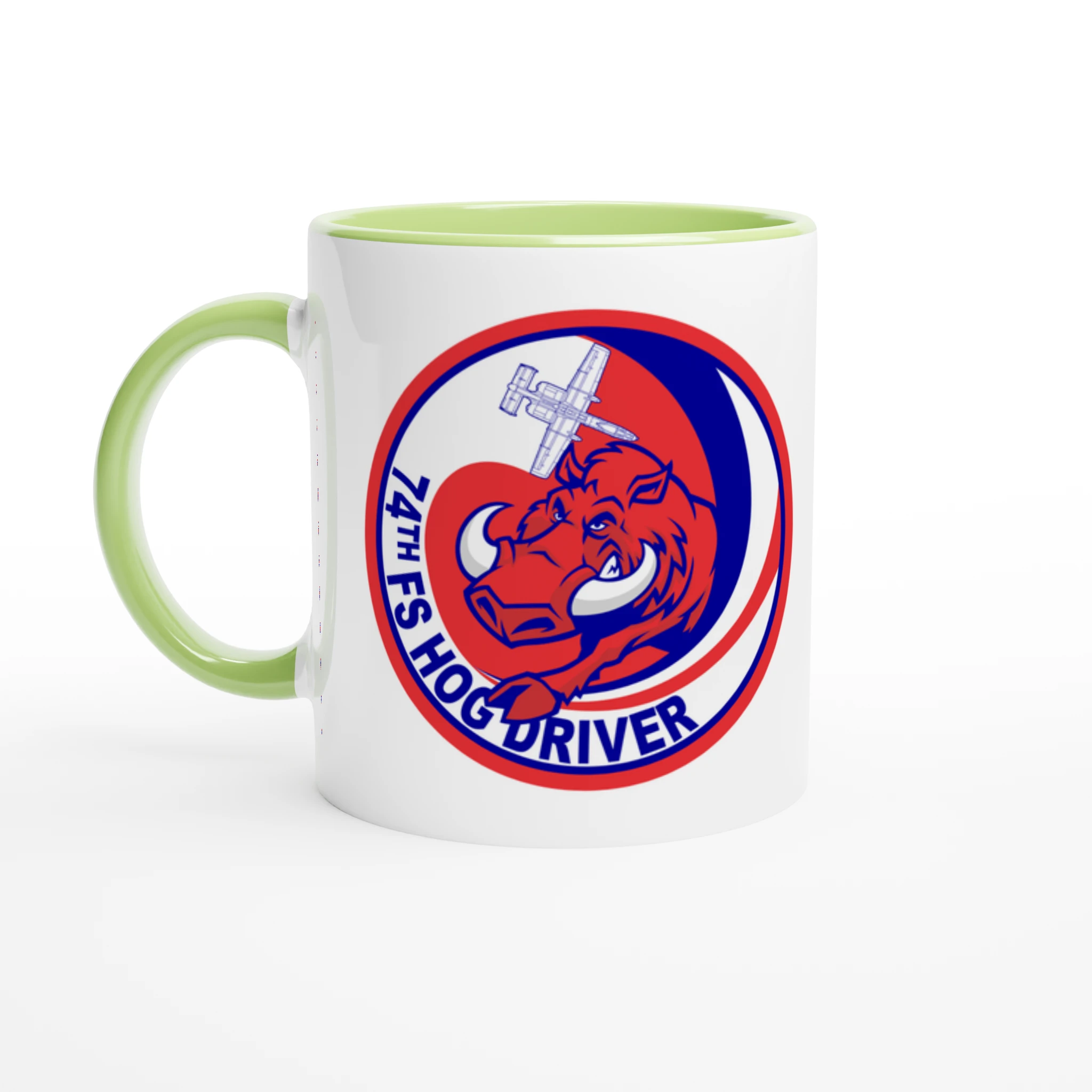 74th Fig Sq9 Ceramic Coffee Mug - 11oz - US Air Force, Mugs