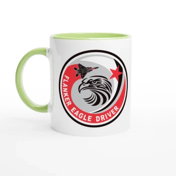 Flanker Eagle Driver Coffee Mug - 11oz Ceramic - US Air Force, Mugs