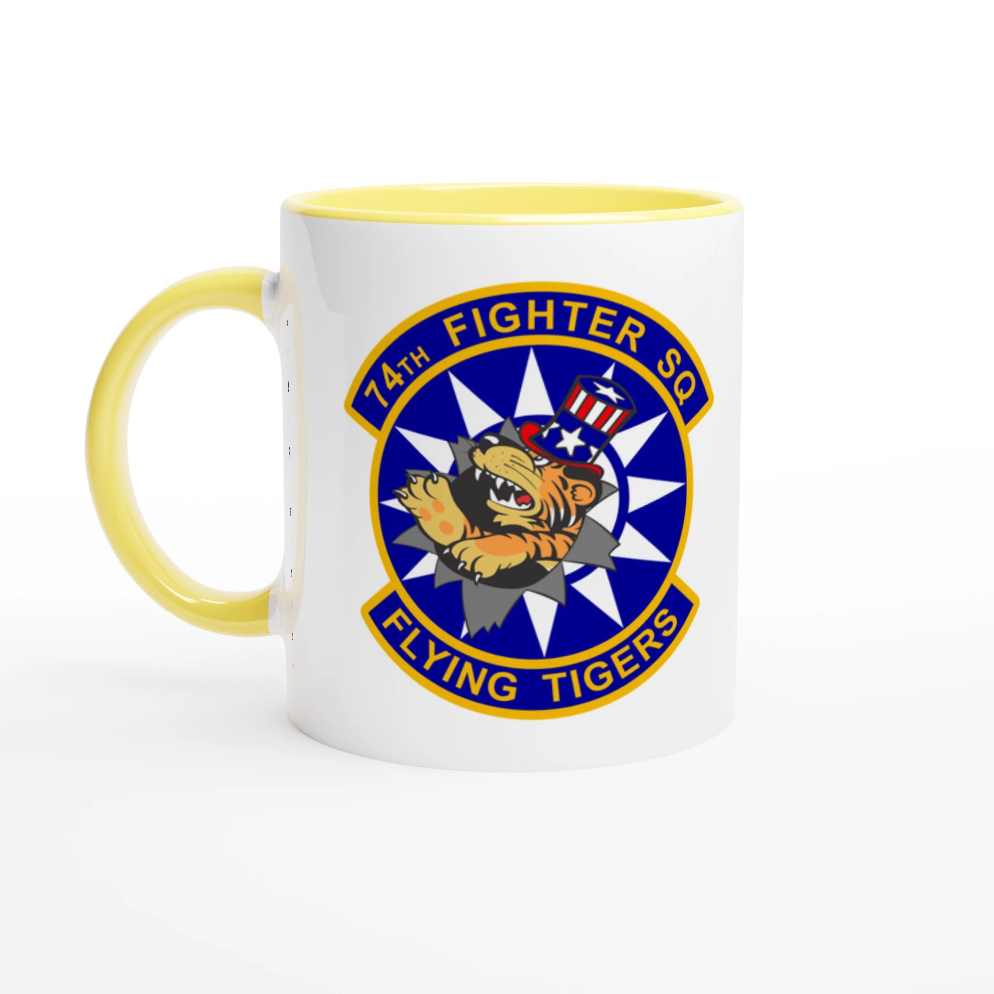 74th Fig Sq6 Coffee Mug | 11oz Ceramic - US Air Force, Mugs
