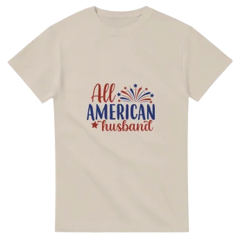 All American Husband 01 Graphic T-Shirt - Patriotic, T-Shirts