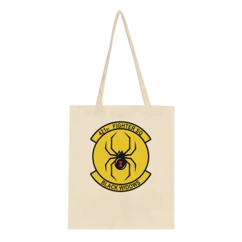 421st FS 1 Canvas Tote Bag | Sturdy Reusable - US Air Force, Tote bag