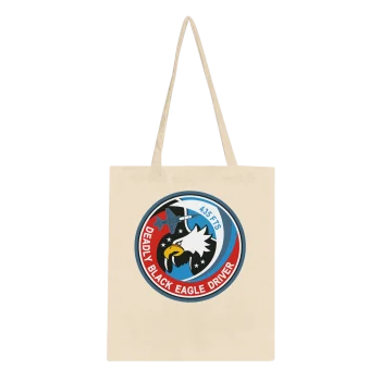 Deadly Black Eagle Driver Canvas Tote Bag - Tote bag