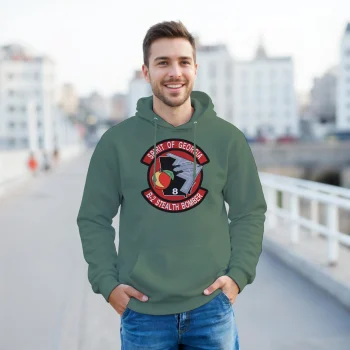 B2 8 Military Hoodie | Tactical Fleece Sweatshirt - US Air Force, Hoodies