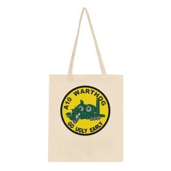 A10Ugly1 Canvas Tote Bag - Bold Statement Carryall - Tote bag