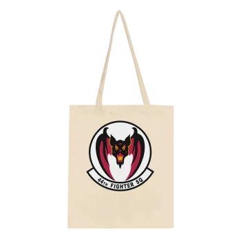 44th FS Canvas Tote Bag - Sturdy & Spacious - US Air Force, Tote bag