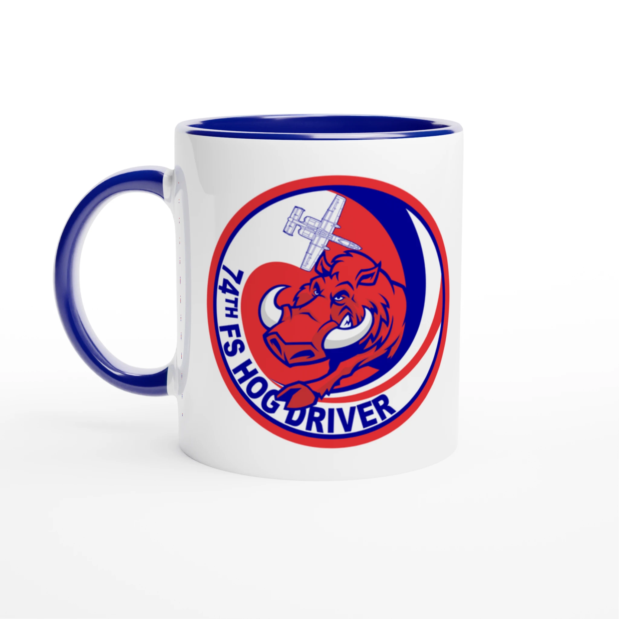 74th Fig Sq9 Ceramic Coffee Mug - 11oz - US Air Force, Mugs