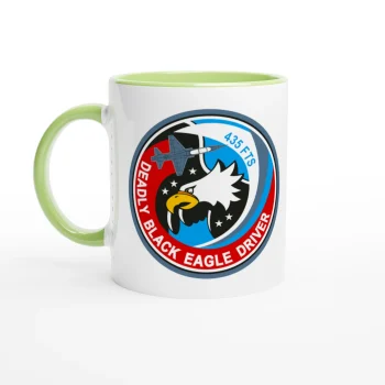Deadly Black Eagle Driver Coffee Mug 11oz - Patriotic, Mugs