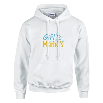 Mamas Girl 01 Hoodie | Cozy Fleece Pullover - For Moms, Hoodies