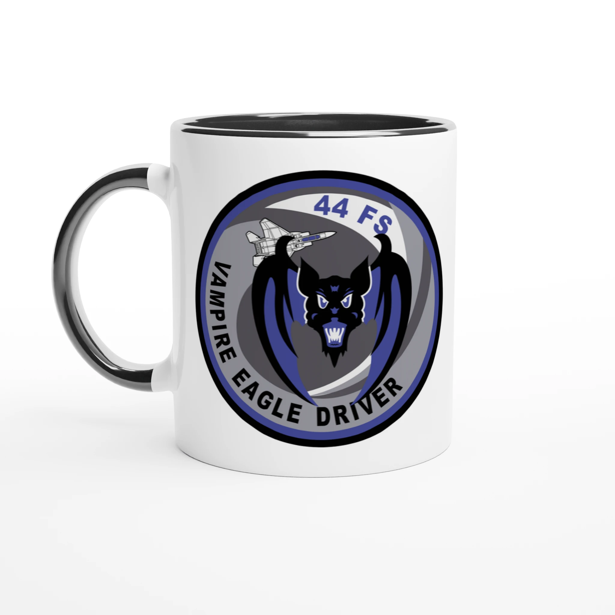 44th FS 2 Coffee Mug - 11oz Ceramic Cup - US Air Force, Mugs