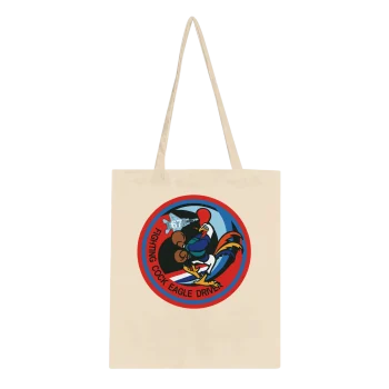 67th Fig Sq10 Canvas Tote Bag | Spacious - US Air Force, Tote bag