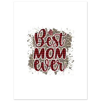 Best Mom Ever 01 Poster | Vibrant Wall Art - For Moms, Canvas & Posters
