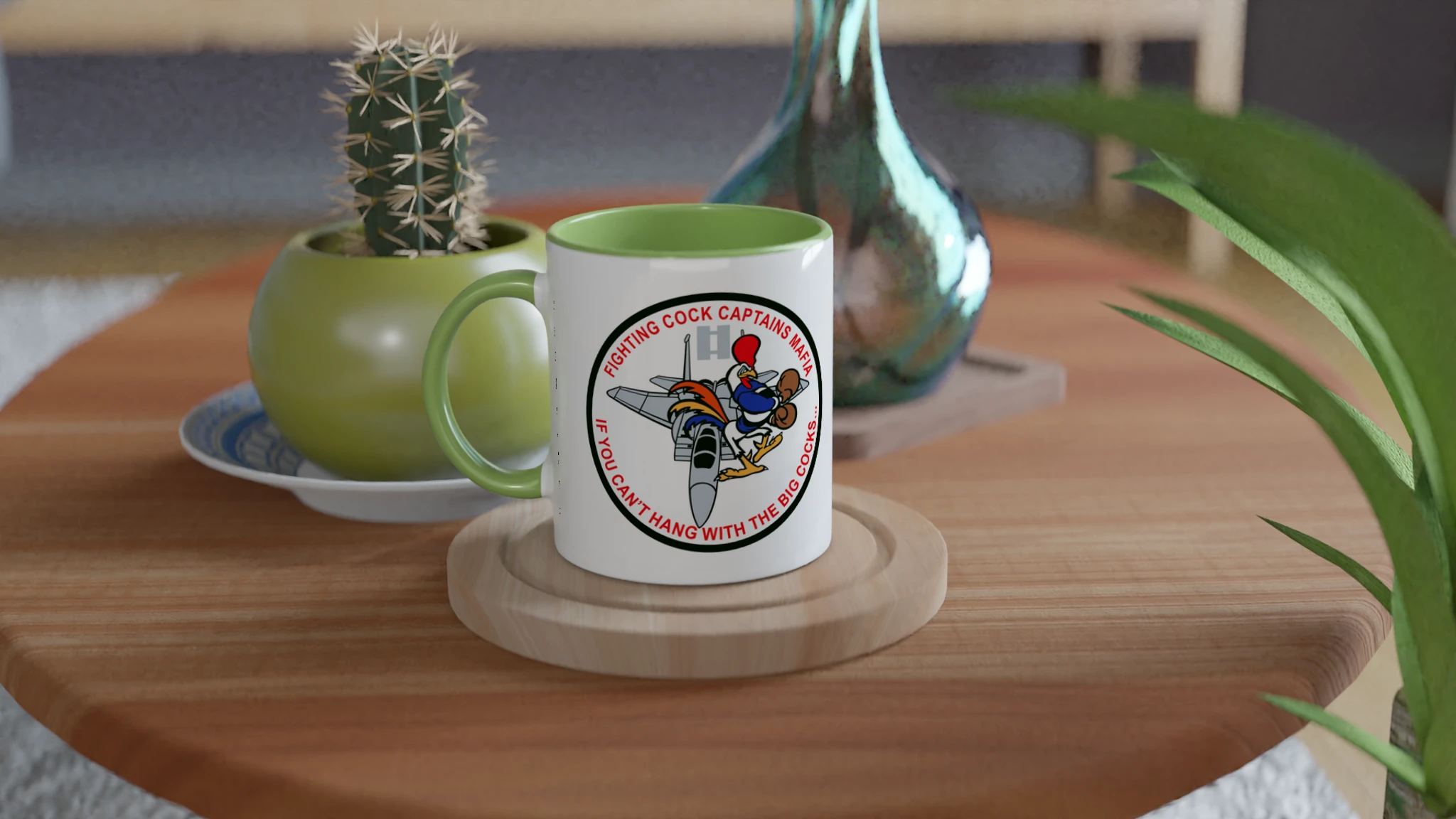 67th Fig Sq19 Ceramic Coffee Mug | 11oz - US Air Force, Mugs