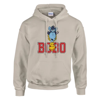 Bobo1 Pullover Hoodie | Fleece Lined & Durable Print - Hoodies