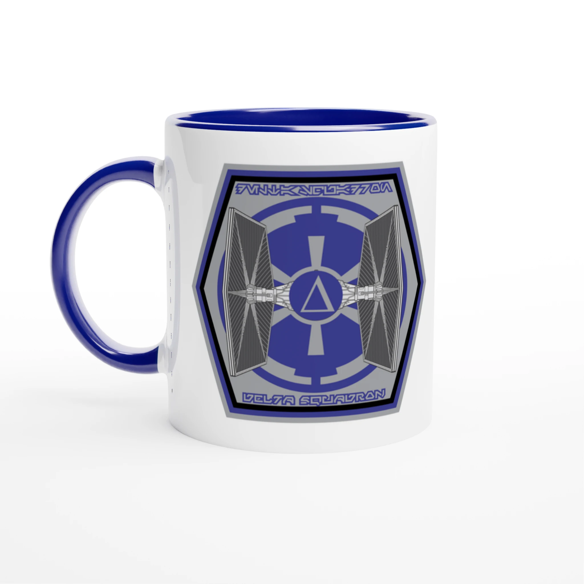 Delta Sqn Mug | 11oz Ceramic Coffee Cup - US Air Force, Mugs