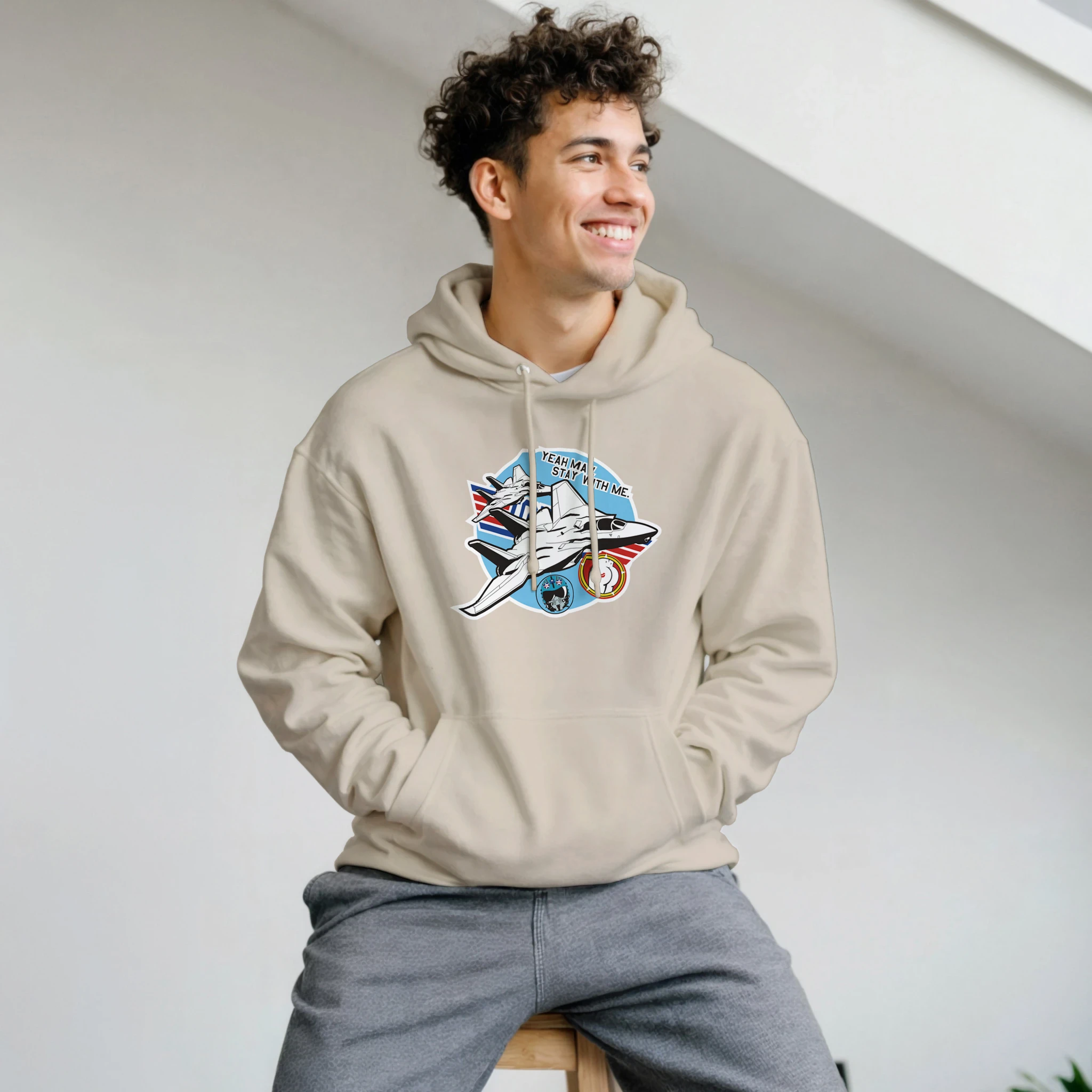 High Speed Aviator Hollywood Hoodie | Iconic Pullover Sweatshirt - Hoodies, Video & Games